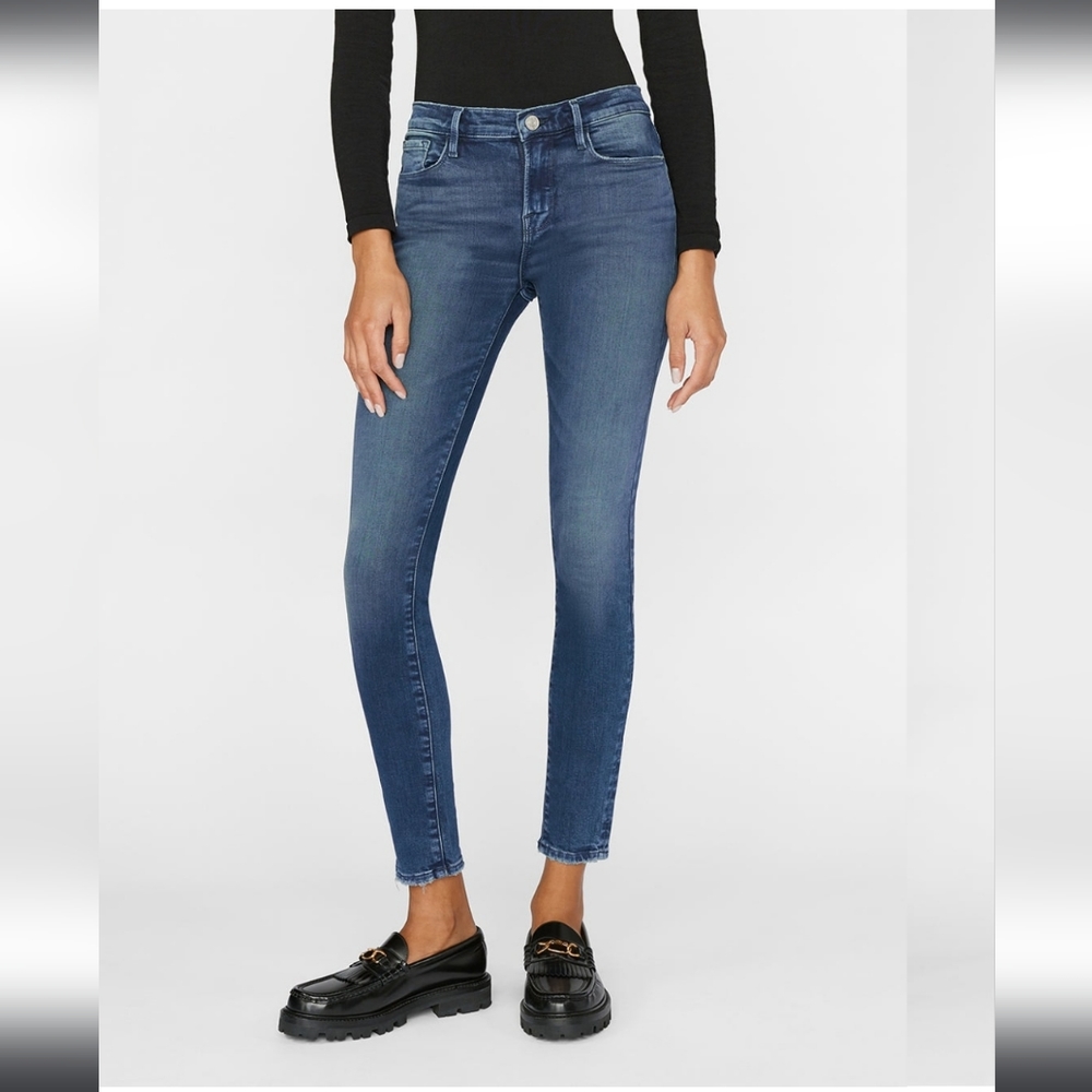 FRAME | Le Skinny de Jeanne jeans blue sz 29